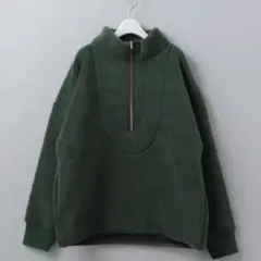 最終値下げ< 6(ROKU) > BOA HALF ZIP PULLOVER