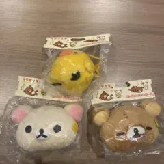 サンエックス　リラックマ ぬいぐるみがま口ポーチ 3点セット 当時物 レア サンエックス リラックマ ぬいぐるみがま口ポーチ 3点セット 当時物