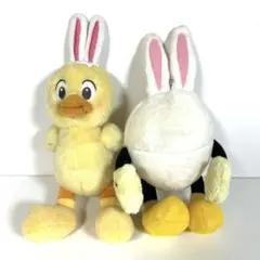 ディズニーリゾート　イースター　ぬいぐるみバッジ　ぬいば　2個セット