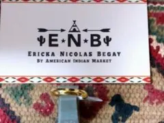 Ericka Nicolas Begay　真鍮リング　#9のサムネイル