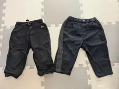 ブラックパンツ 2点セット