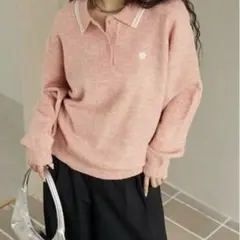 MARY QUANT FREAK’S STORE ワンポイント刺繍 ニット