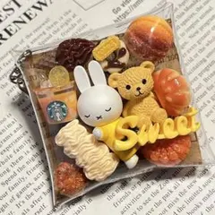 34.ガチャ詰めポーチ♡ミニチュア♡︎カフェ♡︎ベーカリー