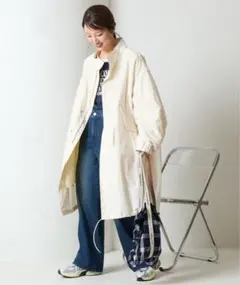 FREAK'S STORE モッズコート F アイボリー