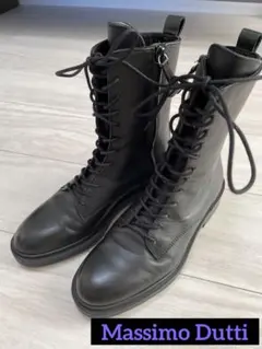 massimo duttiカジュアルレースアップブーツ