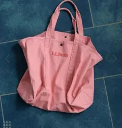 新品 アダムエロペ L.L.Bean トート　ピンク
