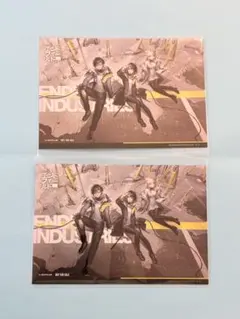 C107 配布物 アークナイツ エンドフィールド ポストカード 2枚