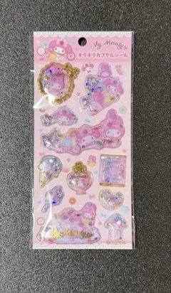サンリオキャラクターズ マイメロディ キラキラカプセルシール
