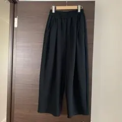 ローリーズファーム　カットイージーコクーンパンツ　ブラック