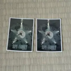 スパイファミリー 非売品ステッカー 2枚セット