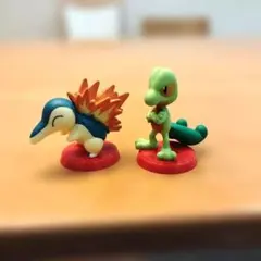 チョコエッグ　ポケットモンスター　旅立ちの3匹　ヒノアラシ　キモリ