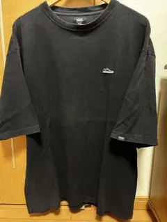 VANS ブラック Tシャツ ロゴ刺繍