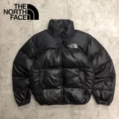 US ザノースフェイス　700フィル　ヌプシ　ダウンジャケット　ブラック　S