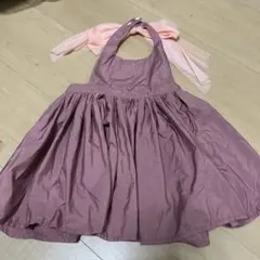 マハラジャ ピンクエプロン 80-90cm