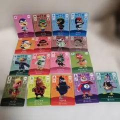 あつまれどうぶつの森　amiiboカード　鳥類　17枚セット