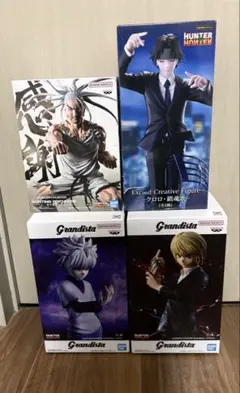 HUNTER HUNTER ハンターハンター フィギュア 4体セット - メルカリ