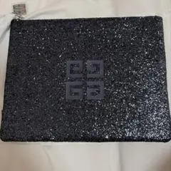 GIVENCHY PARFUMS グリッター ポーチ ブラック
