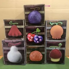 プライズ景品　ワンピース　悪魔の実ルームライト　フィギュア7点まとめて