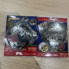 スパイダーマン 金バッジ vol.1 2種セット - メルカリ