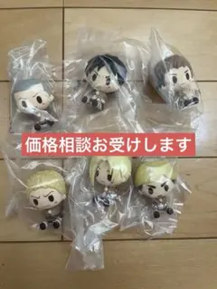 一番くじ 進撃の巨人 獣の巨人は俺が仕留める　 G賞 ちょこのっこ 6種