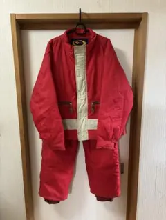 スノーボードウェア 上下セット レッド　Sサイズ