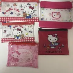 ハローキティ ポーチセット 5点