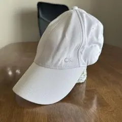 カルバンクライン　キャップ　ホワイト