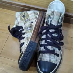 converseオールスター チェック ハイカット 23cm 海外版