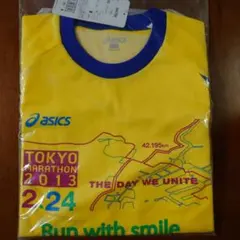 asics アシックス◆東京マラソン2013◇Tシャツ◆Mサイズ