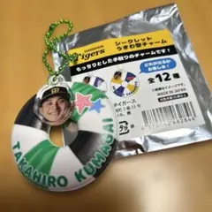 阪神タイガース 熊谷敬宥 うきわ型チャームのサムネイル