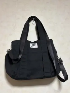 Champion チャンピオン 2way トートバッグ ブラック