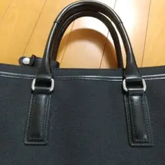 ブラックナイロンビジネスバッグのサムネイル