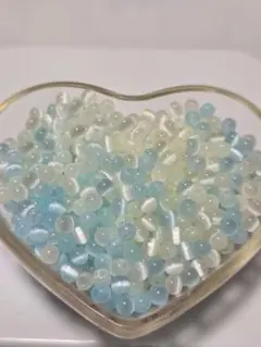 54g 3mm キャッツアイ 猫目 ガラスビーズ