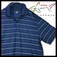 【GREG NORMAN】 ポロシャツ　ゴルフ　ゴルフアパレル　ゴルフウエアのサムネイル