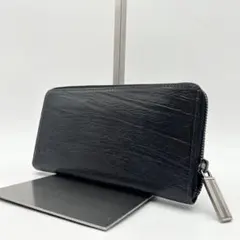 ココマイスター ゴーストタウン シールドマシン ラウンドジップ 長財布 黒系のサムネイル