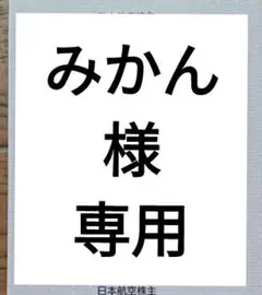 【みかん様専用】優待券