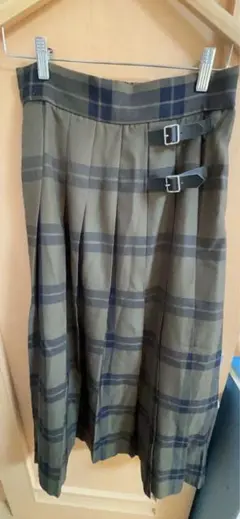 LOWRYS FARM プリーツロングスカート