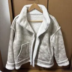 最終値下げ！ムートンコートリバーシブル