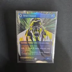 MTG ブルース・バナー/インクレディブル・ハルク ボーダーレスfoil英