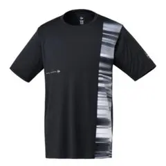【DUNLOP】新品 メンズ テニスウェアTシャツ（DAL-8502）ブラックのサムネイル