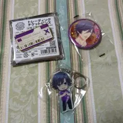 うたプリ　スタツア　一ノ瀬　トキヤ　缶バッジ　缶バ　チケットピンズ　アクキー