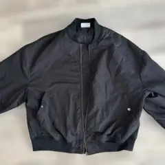 ブラック MA-1 フライトジャケット