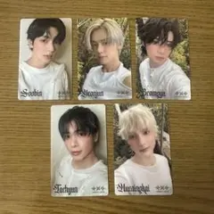 TXT Starkissed ユニバ 購入特典 トレカ コンプ