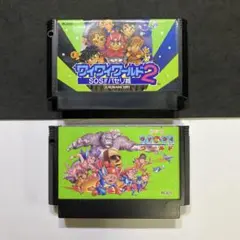 FC コナミワイワイワールド 1・2 ファミコンソフト 2本セット
