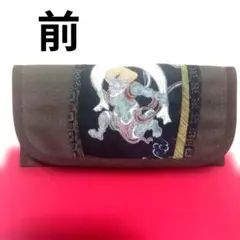 ✧ハンドメイド✧ 「粋」な小物達⑤　 伝統的な和柄(風神)の　高品質長財布