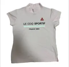 le coq sportif ゴルフシャツ Mサイズ ピンク
