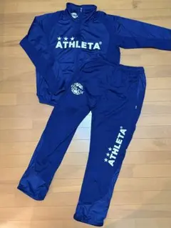 ATHLETA アスレタ ジャージ 上下 ネイビー 紺