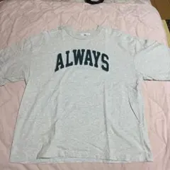 WEGO ALWAYS ロゴ Tシャツ