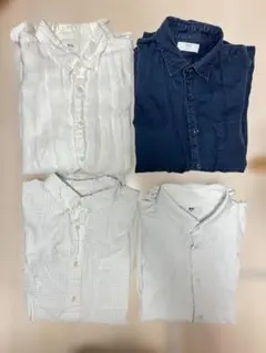 UNIQLO 長袖シャツ 4点セット L〜XLサイズ