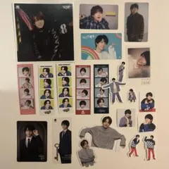 なにわ男子　西畑大吾　カード　フォトセット　ステッカー　特典　まとめ売り